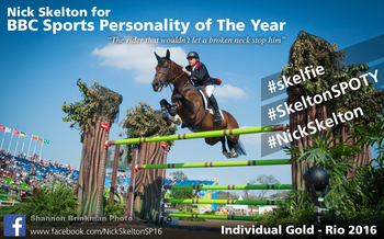 Nick Skelton for BBC Sports Personality of the Year Award 2016